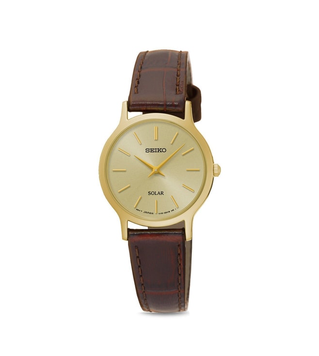SEIKO Solar SUP302P1 Analog Watch for Women