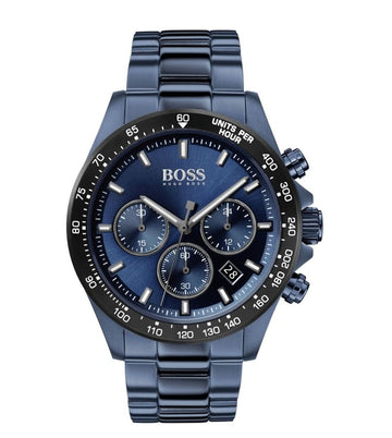 BOSS 1513758 Contemporary Sport Blue Dial Watch for Men