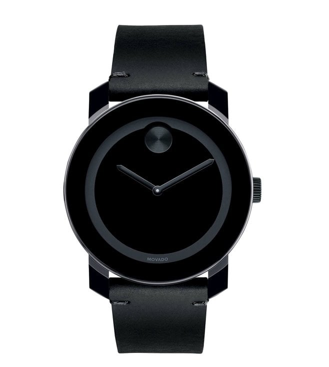 MOVADO 3600306 Bold Black Dial Watch for Men