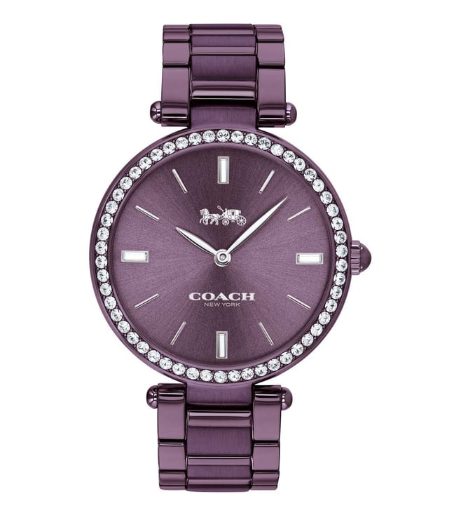 Coach Park 14503422 Purple Dial Watch for Women