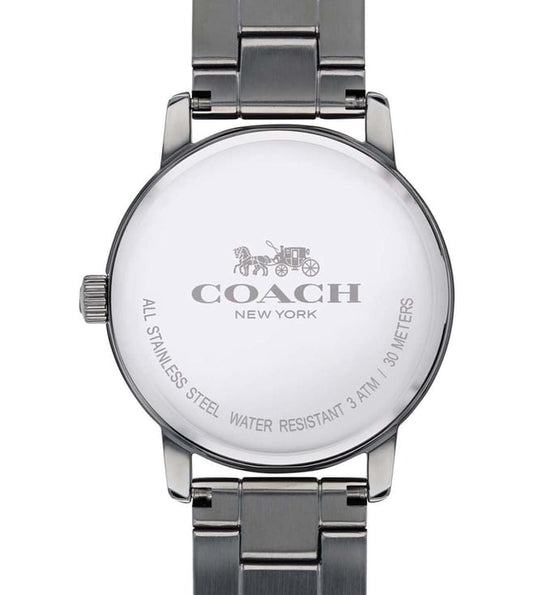 Coach Fashion 14502924 Grey Dial Watch for Women