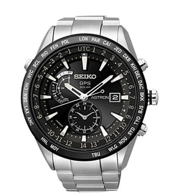 Seiko Sast021G Astron Chronograph Watch For Men