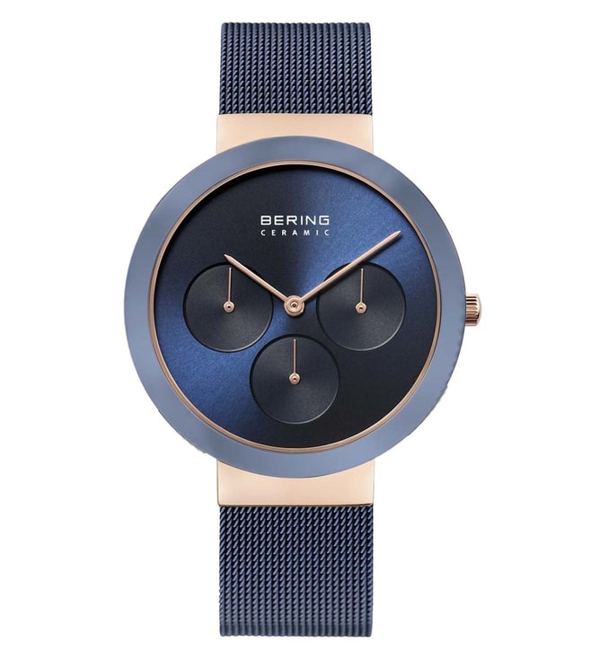BERING 35036-367 Ceramic Multifunction Watch for Men