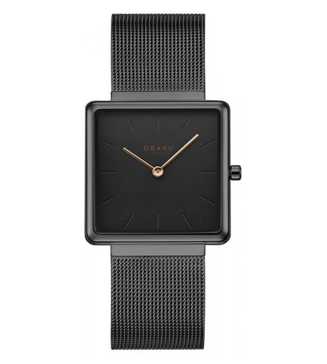 OBAKU V236LXBBMB Kvadrat Watch for Women