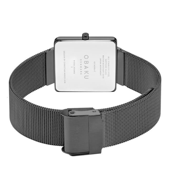 OBAKU V236LXBBMB Kvadrat Watch for Women