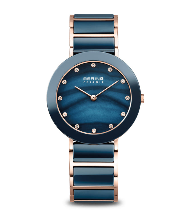 BERING 11435-767 Ceramic Analog Watch for Women - Kamal Watch Company