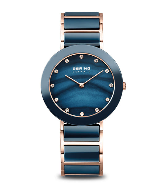BERING 11435-767 Ceramic Analog Watch for Women - Kamal Watch Company
