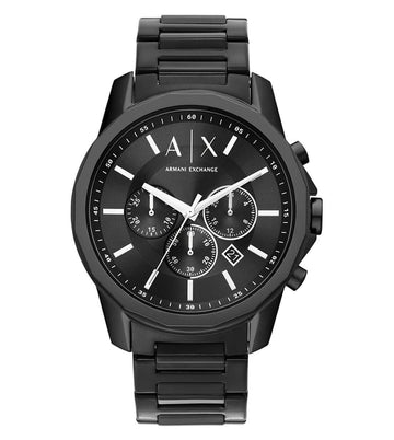Armani Exchange Chronograph Black Stainless Steel Watch Ax1722I