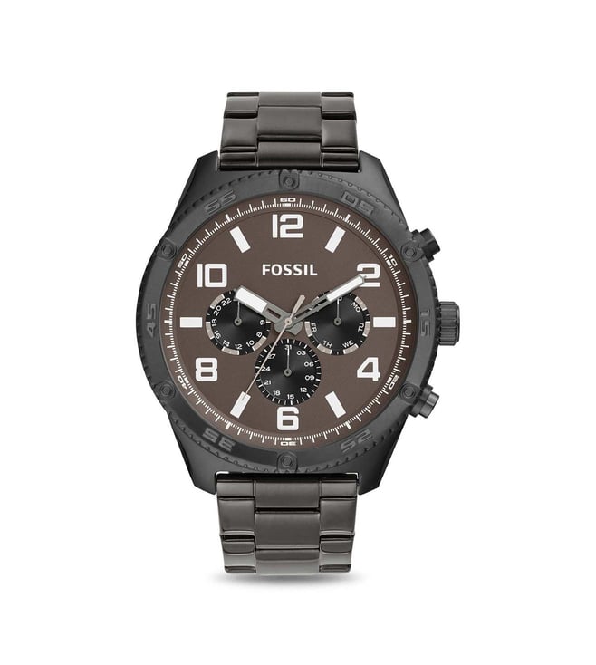 Fossil Brox Multifunction Smoke Stainless Steel Watch