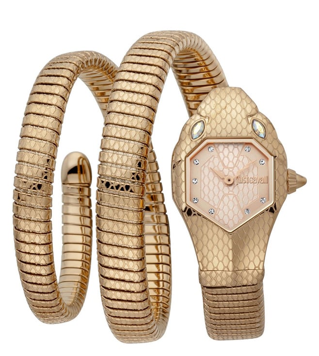 JUST CAVALLI JC1L168M0055 Glam Snake Watch for Women