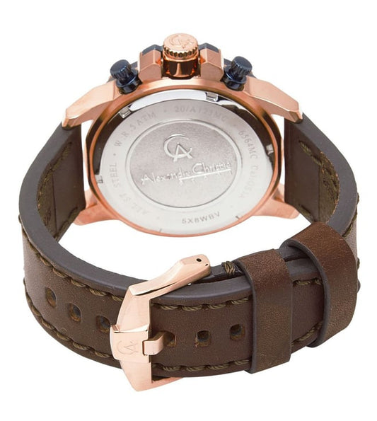 ALEXANDRE CHRISTIE Chrono Quartz Chronograph Men 46mm 6564MCLURBU