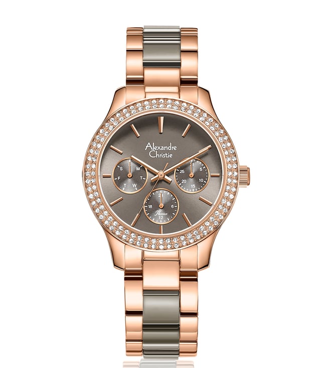 ALEXANDRE CHRISTIE Passion Quartz Multifunction Women 35mm 2914BFBRGGR