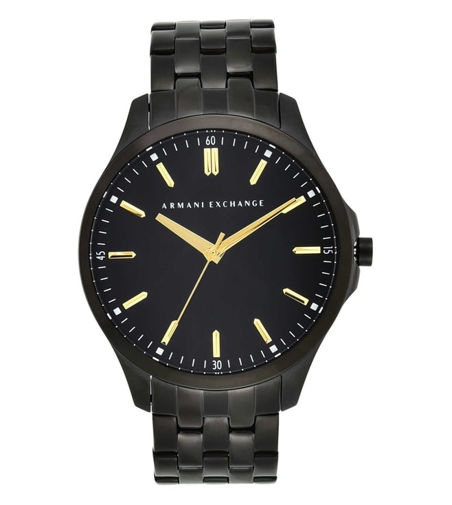 Armani Exchange Black Dial Stainless Steel Men'S Watch Ax2144