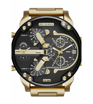 Diesel Mr Daddy 2 Gold Multi-Function Watch - Dz7333I