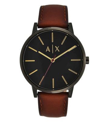 Armani Exchange Cayde Analog Black Dial Men'S Watch