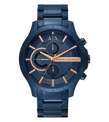 Armani Exchange Chronograph Blue Stainless Steel Watch Ax2430