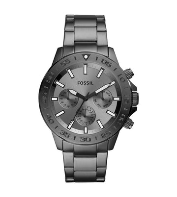 Fossil Bannon Multifunction Smoke Stainless Steel Watch Bq2491I