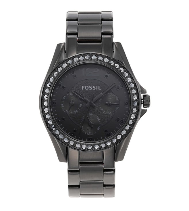 Fossil Riley Analog Black Dial Women'S Watch