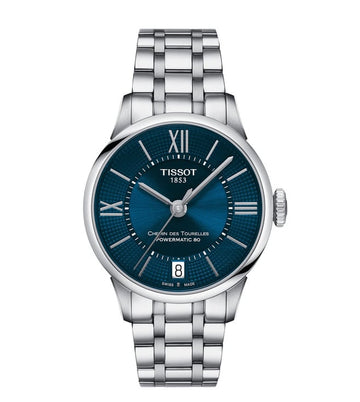 TISSOT T0992071104800 T-Classic Chemin des Tourelles Powermatic 80 Automatic Watch for Women