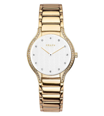 OBAKU V276LEGISG Acacie Cider Analog Watch for Women
