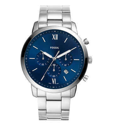 Fossil Neutra Analog Blue Dial Men'S Watch Fs5792I
