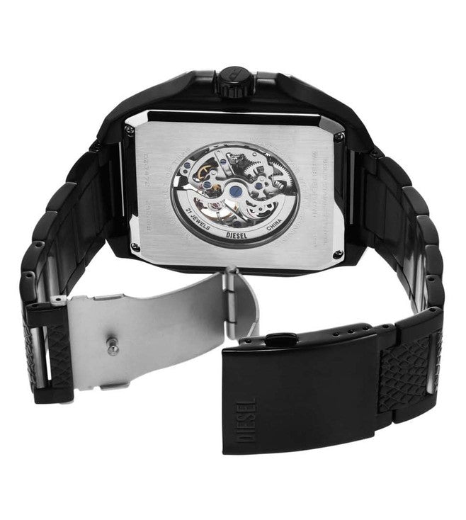 DIESEL DZ7472 Flayed Automatic Watch for Men