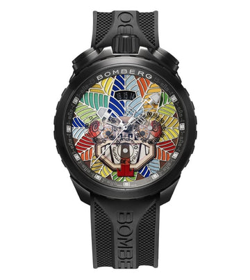BOMBERG BS45CHPBA.QUETZ-2.11 BOLT-68 HERITAGE Chronograph Watch for Men