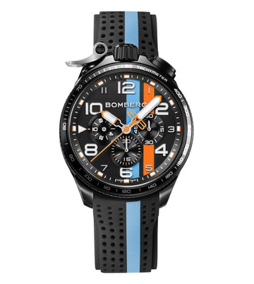 BOMBERG BS45CHPBA.059-6.10 BOLT-68 RACING Chronograph Watch for Men