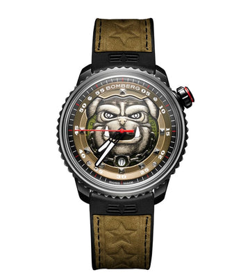BOMBERG CT43APBA.32-1.11 BB-01 AUTOMATIC Military Bulldog Watch for Men