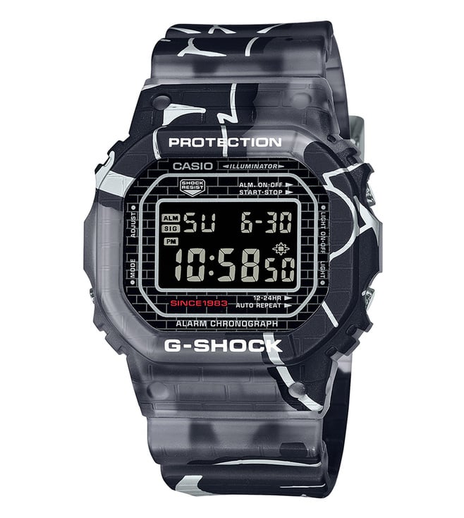 G-SHOCK DW-5000SS-1DR DW-5000 Series Chronograph Watch for Men