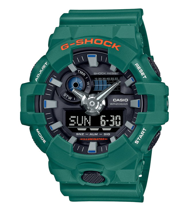 G-SHOCK GA-700SC-3ADR - G1300 Green Combination Men's Watch