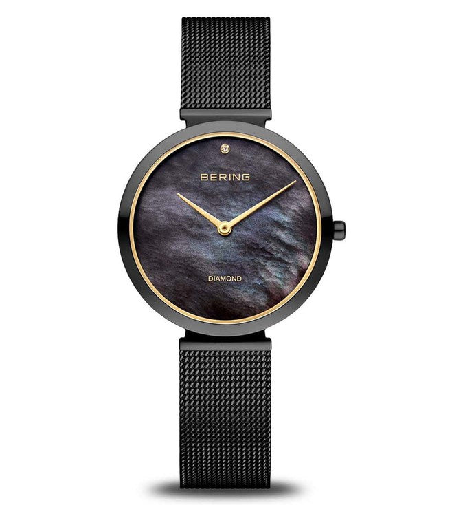 Classic | polished black | 18132-132 - Kamal Watch Company