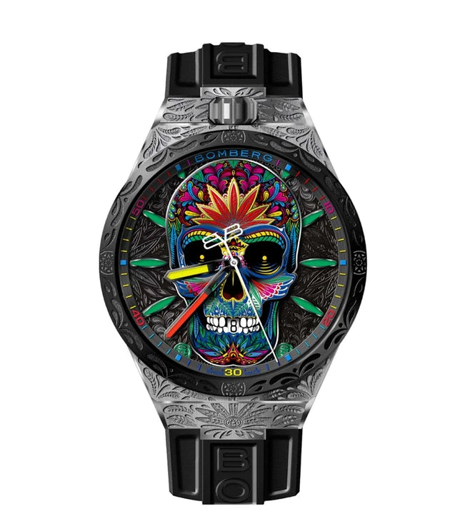 BOMBERG BF43H3SP.07-4.12 BOLT-68 NEO Skull Watch for Men
