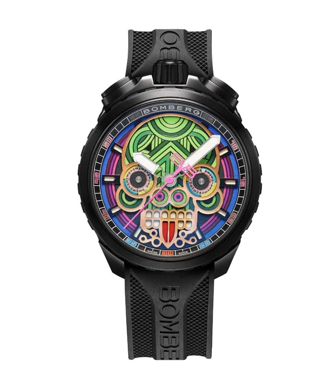 BOMBERG BS45CHPBA.MAYA-5.12 BOLT-68 Heritage Maya Chronograph Watch for Men