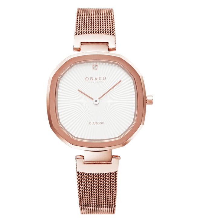 OBAKU V277LXVIMV_LUX Brilliant Analog Watch for Women