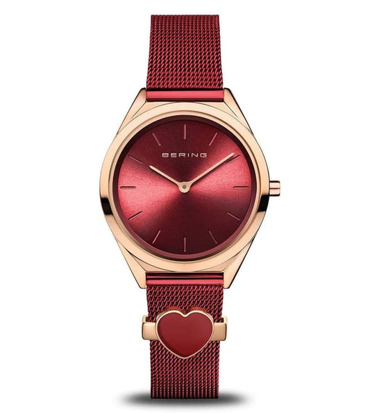 BERING 17031-363-Combo Classic Watch for Women With Earrings And Necklace