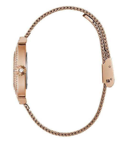 GUESS DREAM Women Rose Gold Round Dial Analog Watch - GW0550L3