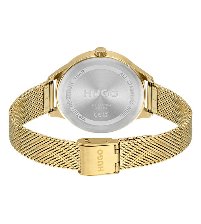 HUGO 1540116 Flash Crystals Analog Watch For Women - Kamal Watch Company