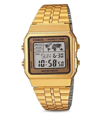 VINTAGE COLLECTION A500WGA-9DF - D134 Gold Digital - Unisex Watch