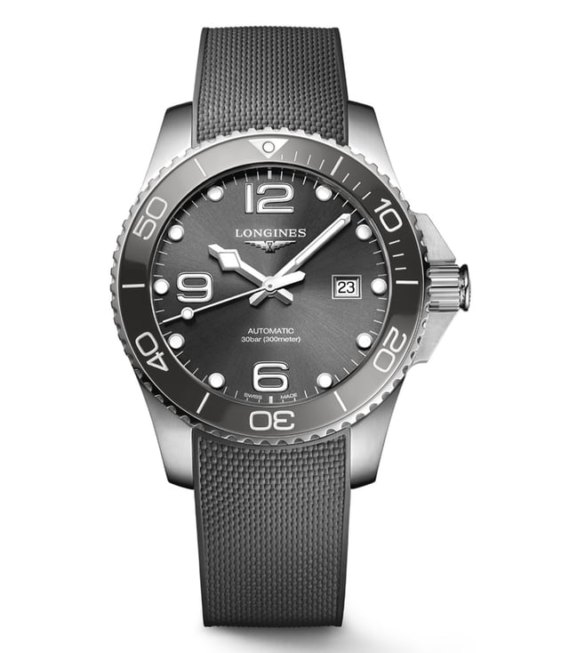 Longines Hydro Conquest Automatic 43 Mm Grey Dial Men'S Watch