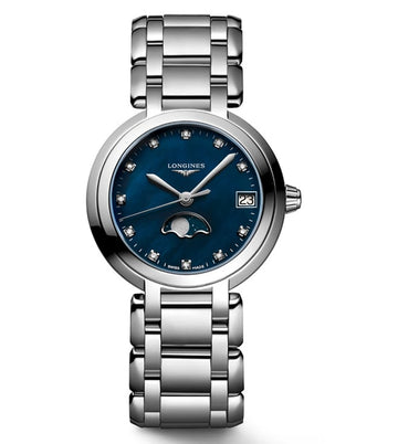 Longines Primaluna Blue Mother-Of-Pearl Watch
