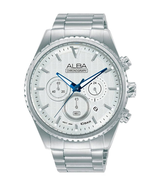 ALBA AT3H89X1 Signa Chronograph Watch for Men