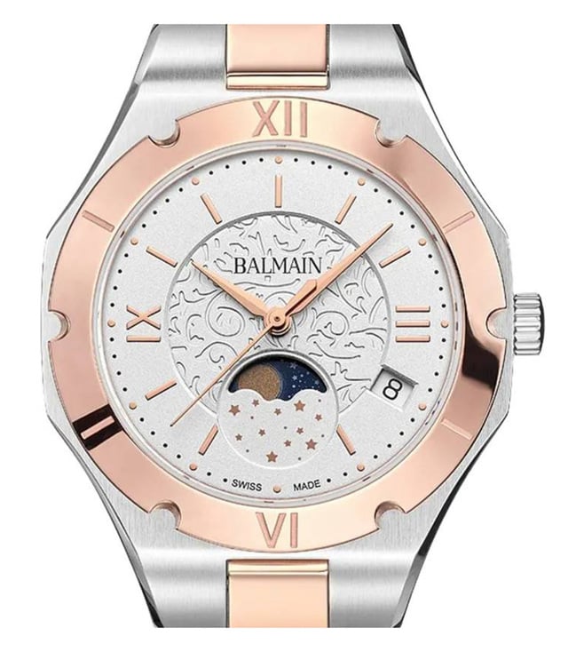 BALMAIN B45983312 Moonphase Swiss Made Analog Watch for Women