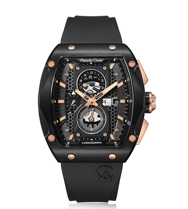 Alexandre Christie 6608MCRBRBA Chronograph Men's Watch