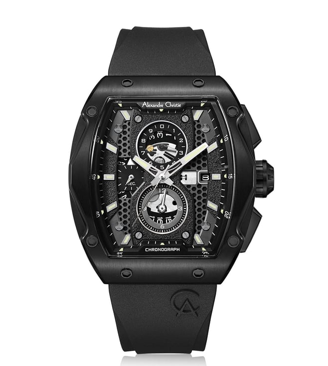 ALEXANDRE CHRISTIE Chrono Quartz Chronograph Men 44mm 6608MCRIPBA