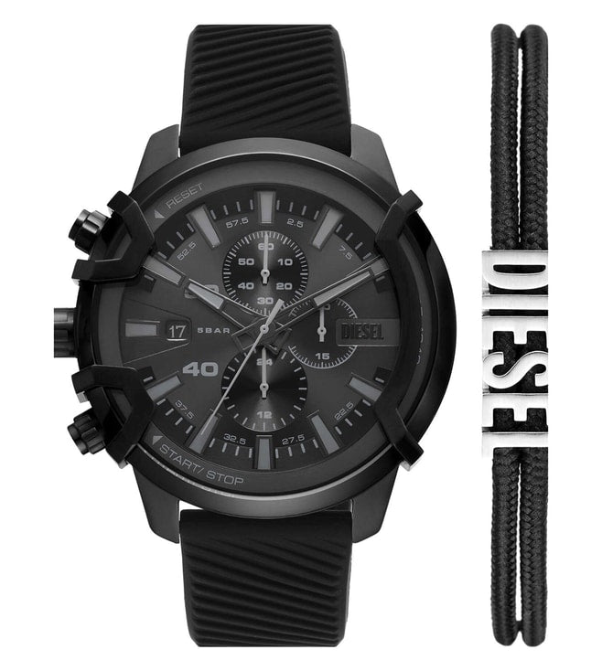 DIESEL DZ4650SET Griffed Chronograph Watch for Men