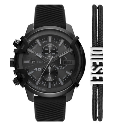 DIESEL DZ4650SET Griffed Chronograph Watch for Men