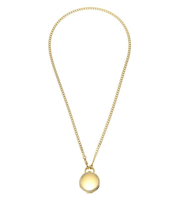 Jacqueline Three-Hand Gold-Tone Stainless Steel Watch Locket-ES5318