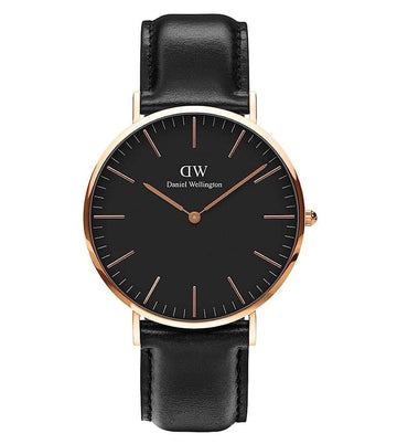 Daniel Wellington Classic Men Black Round Dial Analog Watch - DW00100127K