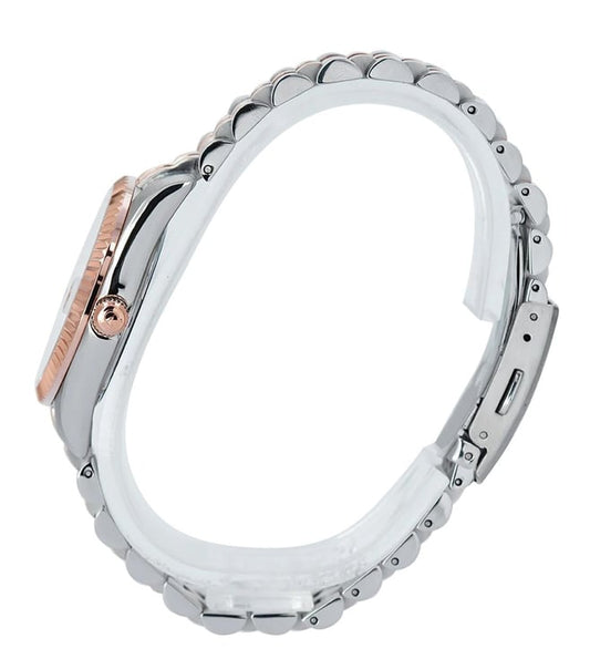 ALEXANDRE CHRISTIE Classic Steel Sapphire Quartz Women 32mm 5013LDBTRLN
